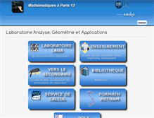 Tablet Screenshot of math.univ-paris13.fr