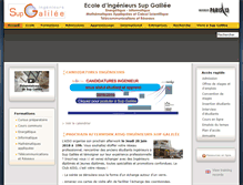Tablet Screenshot of ispg.univ-paris13.fr